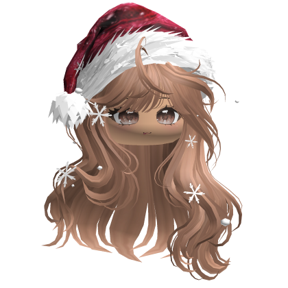 Christmas Waves w/Santa Hat (Strawberry)