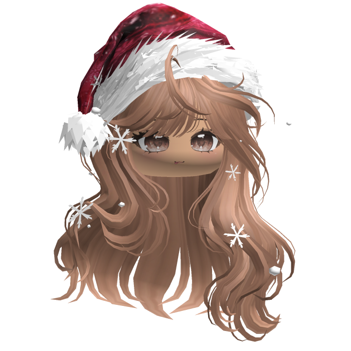 Christmas Waves w/Santa Hat (Strawberry)