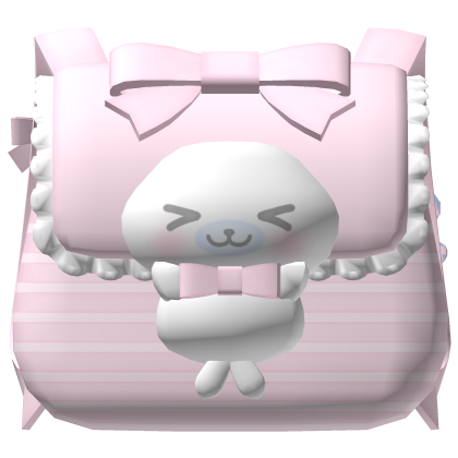 ♡ : kawaii seal pink backpack thumbnail