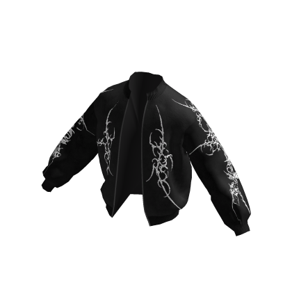 Black Cyber Sigil Jacket