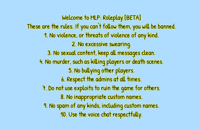 MLP: Roleplay [BETA] screenshot 2