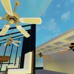 ventiladores en restaurante