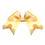 Golden Glamorous Head Bow
