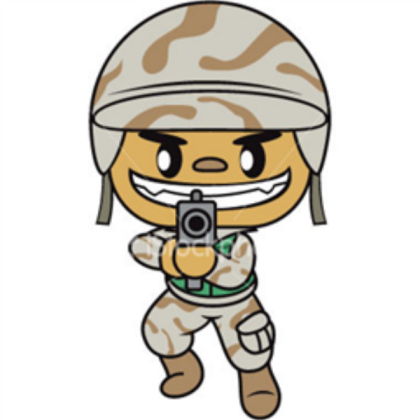 -soldier-cartoon- Roblox decal