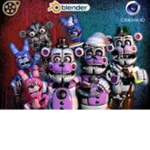 funtime freddy and bonbon group
