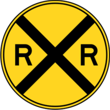 Railroad Sign Roblox decal