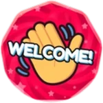 Welcome Roblox badge thumbnail