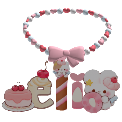 eli custom matching necklace Roblox item