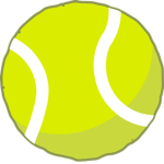 The tennis ball fans from battle for dream island