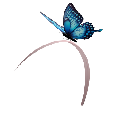 Butterfly on Hair_pink Roblox item