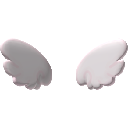 ♡ : cutesy plush pink angel wings