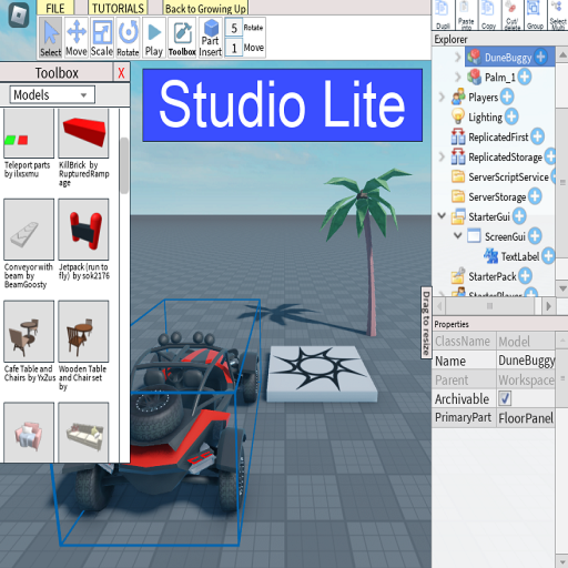 Studio Lite official Roblox game thumbnail