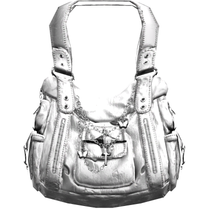 Vintage White Shoulder Bag 1.0
