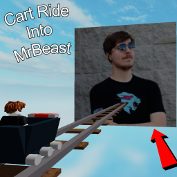 Cart ride into MrBeast!