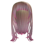 Pink Mirage Fringe Enchant Hair