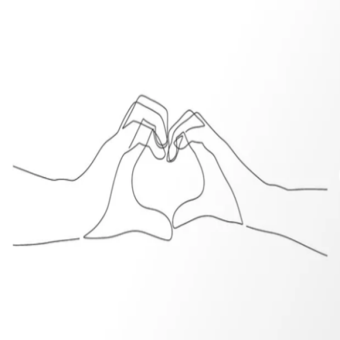 handsy heart Roblox decal