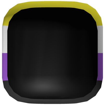 Non-Binary Pride Head Outline
