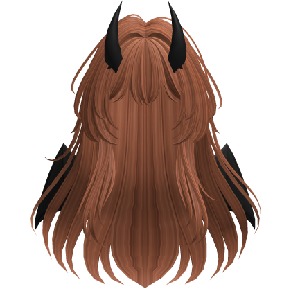 Demon Cute Anime Hair (Ginger) Roblox item