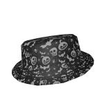 Cute Spooky Black Bucket Hat