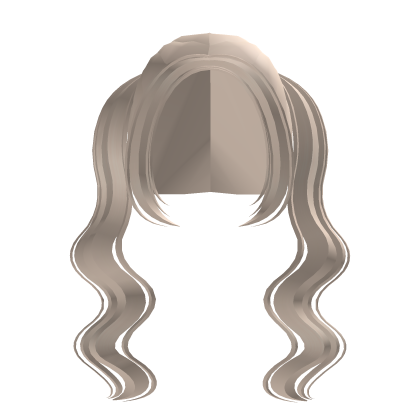 . ‿ ♡ light blonde cute wavy adorable pigtails Roblox item