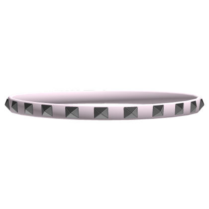 3.0 studded emo choker in pink Roblox item