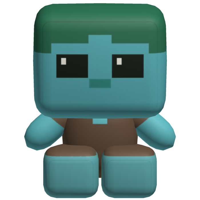 Zombie Pixel Plushie Backpack