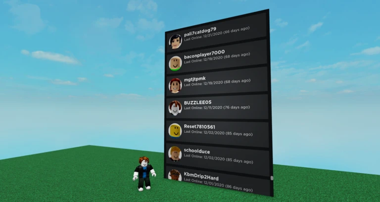 Friends' "Last Seen Online" Checker | Play on Roblox