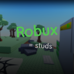 Robux equals Studs!