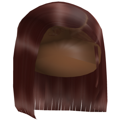 𝓭 Straight Side Part Bob (Red)