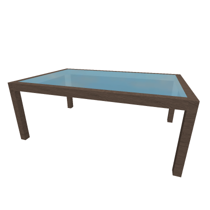 Glass Table (Jump enough and it breaks)