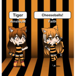 Tiger cheeseballs