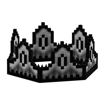 (CODE: WPC8) Ghost White 8-Bit Crown 🤍👻 thumbnail