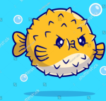 Puffer fish Untitled