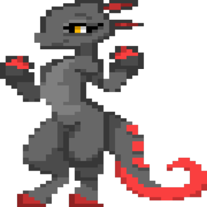 Lizard Pixel Art Left 1 Roblox decal