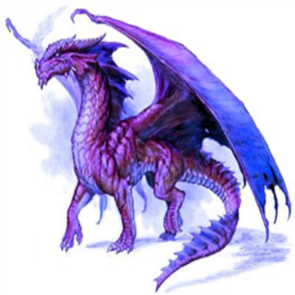 purple dragon Roblox decal