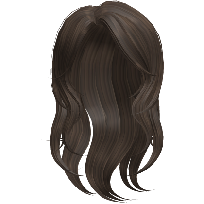 Wispy Blowout Sidepart Hair in Brown Roblox item