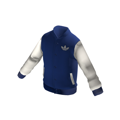 adidas Blue Varsity Jacket Roblox