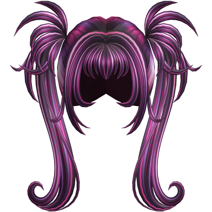 Pink Monster Gothic Spiky Twintails w/ Highlights