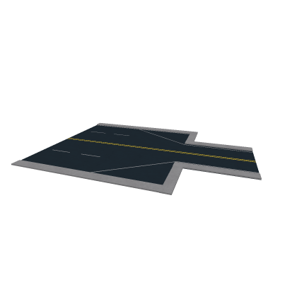 narrowing of the road