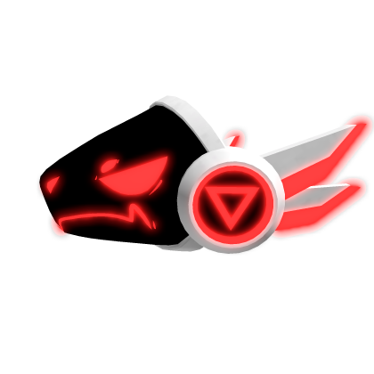 Emissive Protogen Visor | Red/White