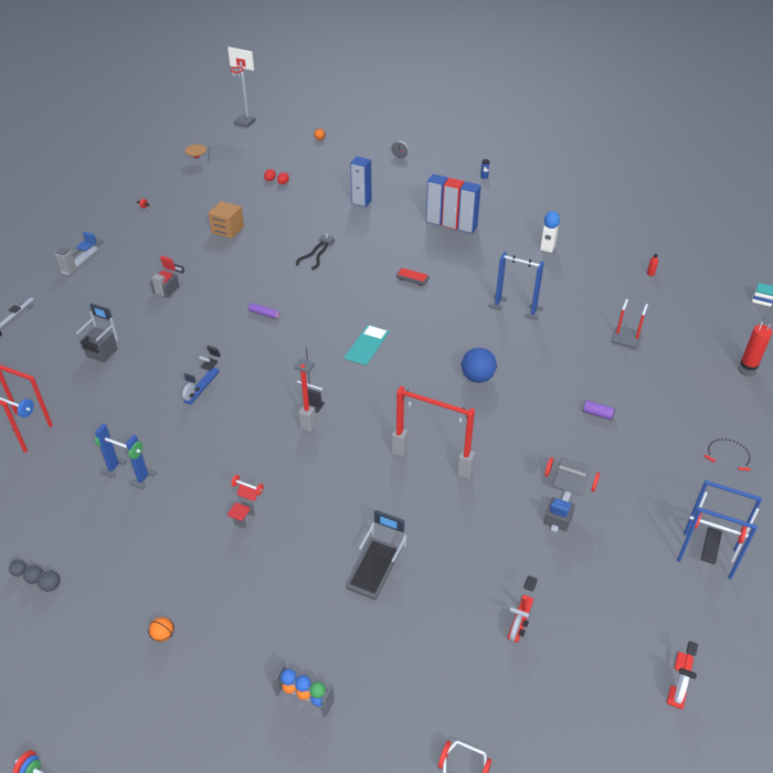 Low Poly Gym Sports Equipment Fitness x60 preview 5