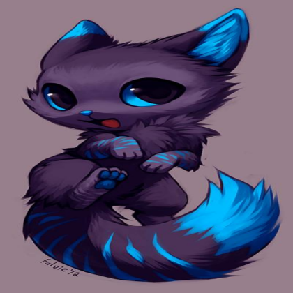 Cute furry Roblox decal