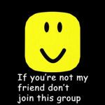 Group only friends can join