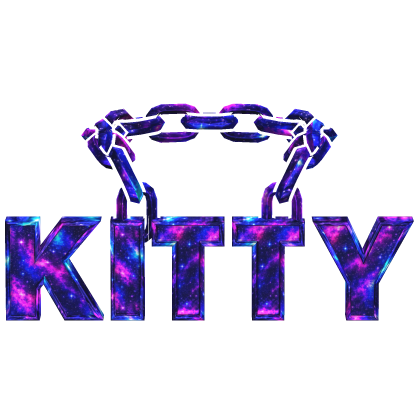 Galaxy Cartoony Kitty Chain Roblox item