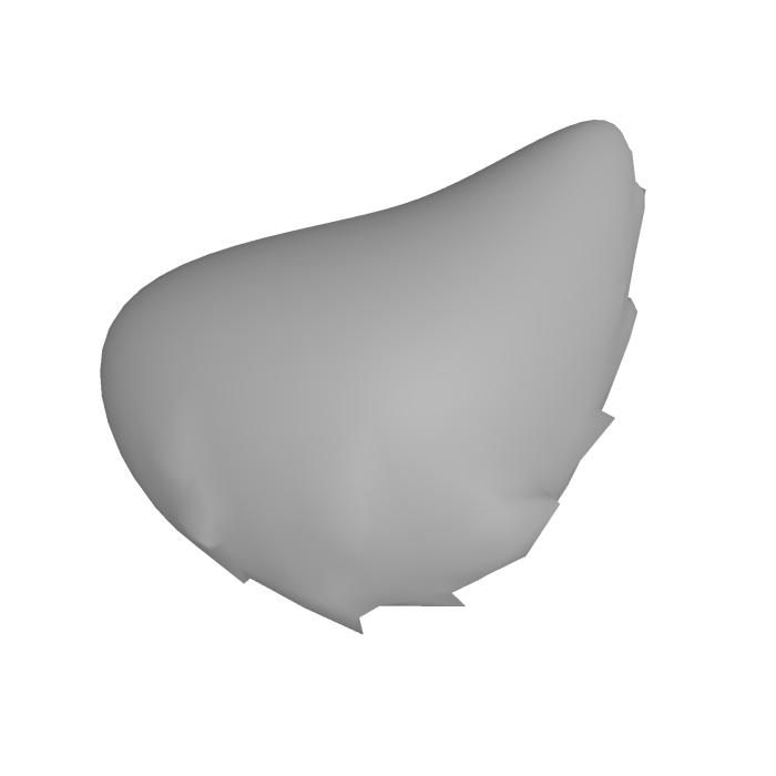 Grey Bunny Tail