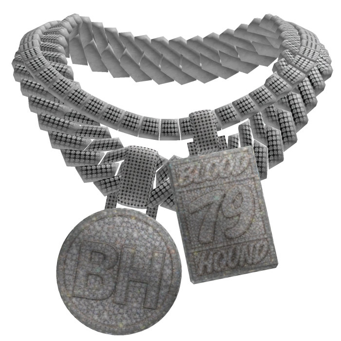 Iced Out BloodHound BH 79 Stacked Necklace Chain