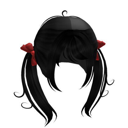 cute spooky halloween pigtails  Roblox item