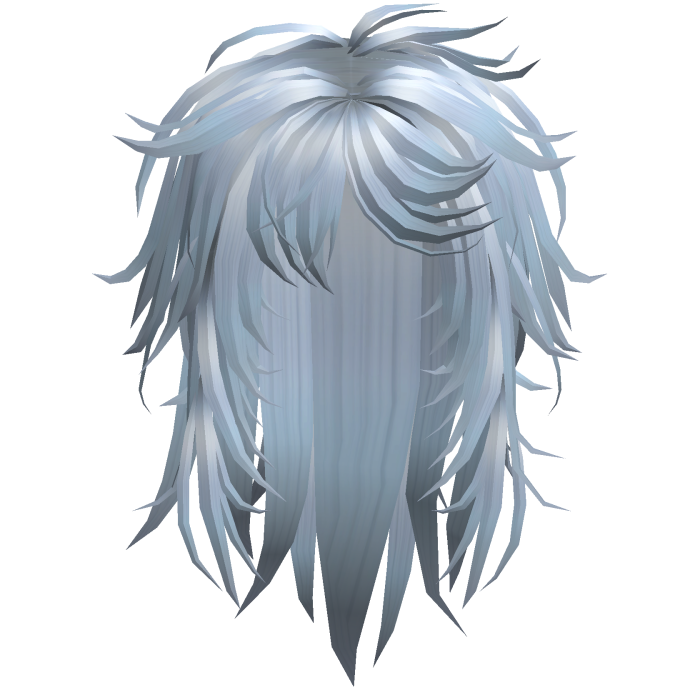 Vkei Long Messy Razor Cut Hair (Sky Blue)