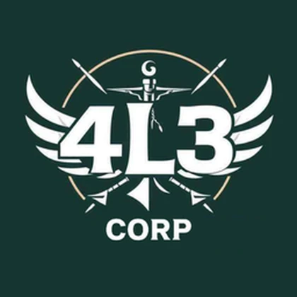 4L3 Corp. Roblox group icon