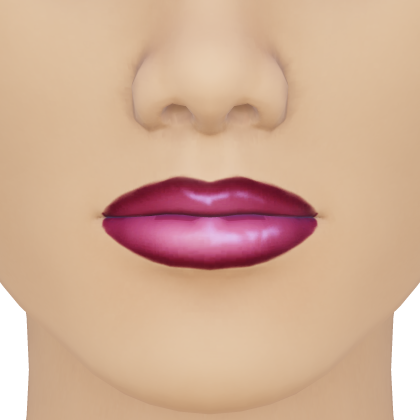 Cute Pink Shaded Lips Makeup Red and White